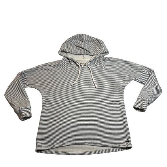O'Neill Stripe French Terry Pullover Sweatshirt Hoodie Size Medium Beach Coastal - Picture 1 of 7